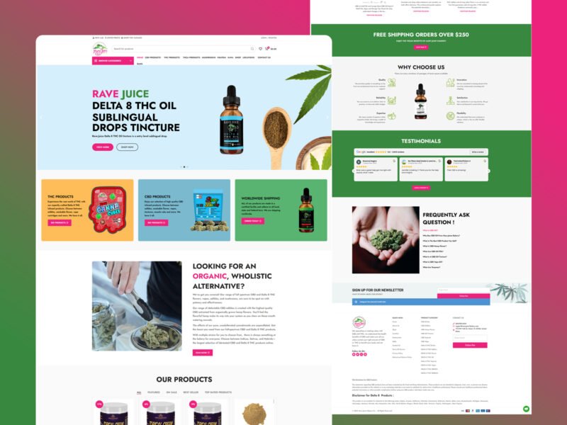 Mary Jane's Bakery Co website design by Softliro