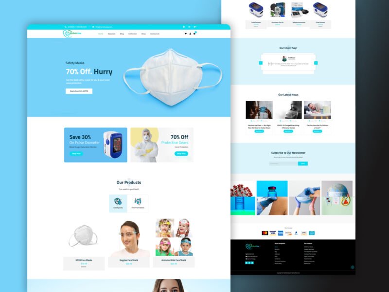 MyMedicStop website design by Softliro
